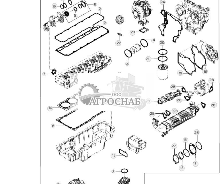 9901 Комплект для капитального ремонта двигателя 23 - ST916027 972.jpg